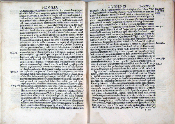 Homilie diuersorum authorum in segmenta ex quattuor euangelistis excerpta: .. nuper recognite & accuratissime emmendate: ad integritatemque restitute & cum quibusdam aliis que defuerant additis: ac sacre scripture locis aliisque rebus in marginibus omnium adnotatis Hispali per bacchallarium Petrum Nuñez delgado presbyterum