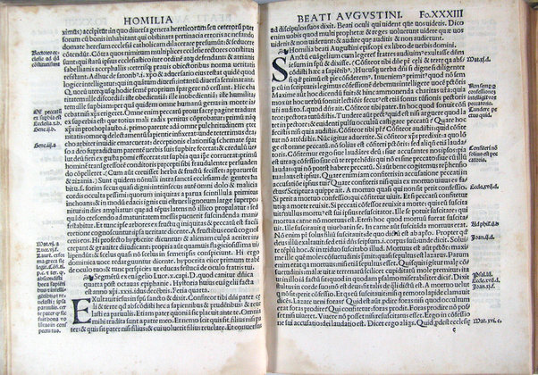 Homilie diuersorum authorum in segmenta ex quattuor euangelistis excerpta: .. nuper recognite & accuratissime emmendate: ad integritatemque restitute & cum quibusdam aliis que defuerant additis: ac sacre scripture locis aliisque rebus in marginibus omnium adnotatis Hispali per bacchallarium Petrum Nuñez delgado presbyterum