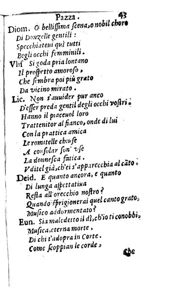 La finta pazza. Drama di Giulio Strozzi
