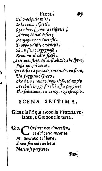 La finta pazza. Drama di Giulio Strozzi