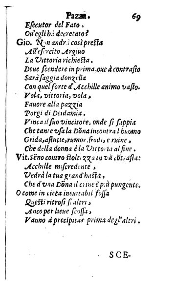 La finta pazza. Drama di Giulio Strozzi