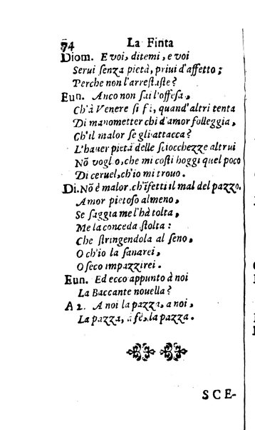 La finta pazza. Drama di Giulio Strozzi