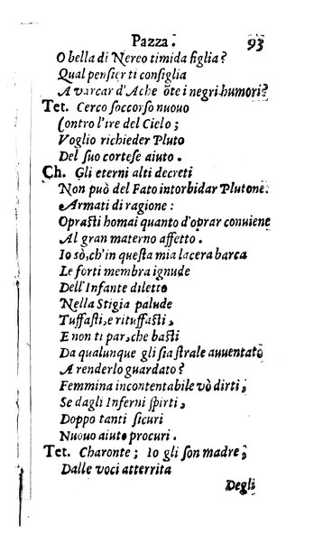 La finta pazza. Drama di Giulio Strozzi