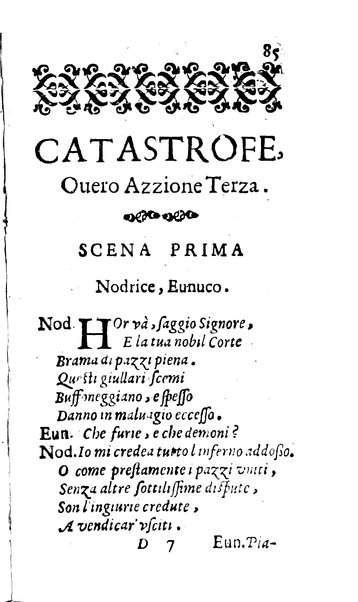 La finta pazza. Drama di Giulio Strozzi