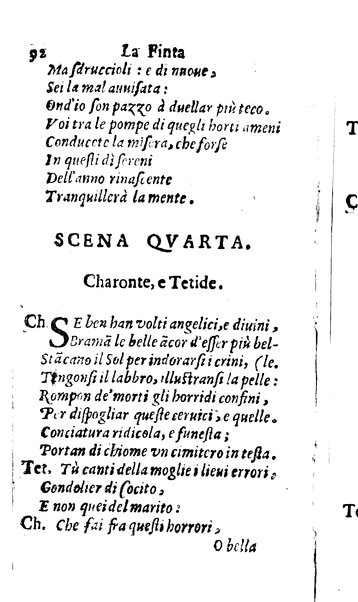 La finta pazza. Drama di Giulio Strozzi