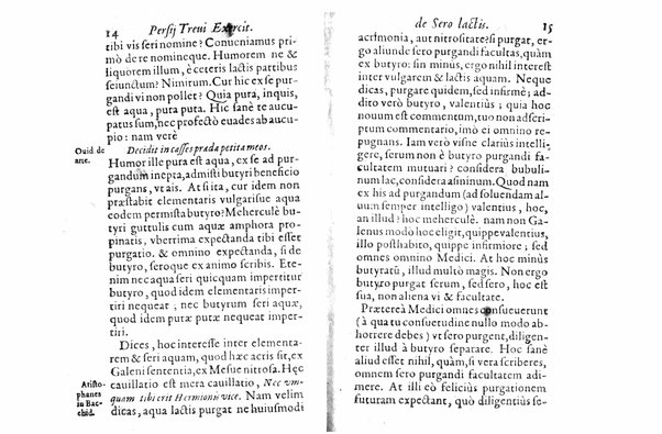 Persii Treui Ad librum de sero lactis Stephani Roderici Castrensis Lusitani declamationes, seu priuatae quaedam ac domesticae exercitationes