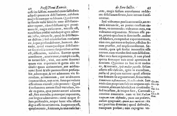 Persii Treui Ad librum de sero lactis Stephani Roderici Castrensis Lusitani declamationes, seu priuatae quaedam ac domesticae exercitationes