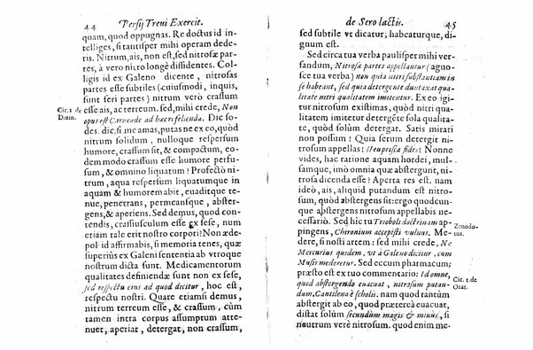 Persii Treui Ad librum de sero lactis Stephani Roderici Castrensis Lusitani declamationes, seu priuatae quaedam ac domesticae exercitationes