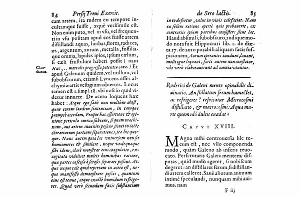 Persii Treui Ad librum de sero lactis Stephani Roderici Castrensis Lusitani declamationes, seu priuatae quaedam ac domesticae exercitationes