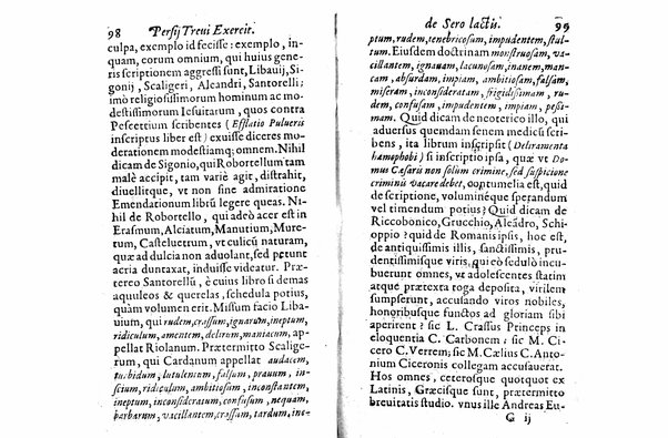 Persii Treui Ad librum de sero lactis Stephani Roderici Castrensis Lusitani declamationes, seu priuatae quaedam ac domesticae exercitationes