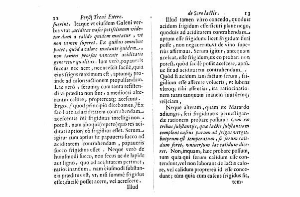 Persii Treui Ad librum de sero lactis Stephani Roderici Castrensis Lusitani declamationes, seu priuatae quaedam ac domesticae exercitationes