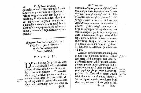 Persii Treui Ad librum de sero lactis Stephani Roderici Castrensis Lusitani declamationes, seu priuatae quaedam ac domesticae exercitationes