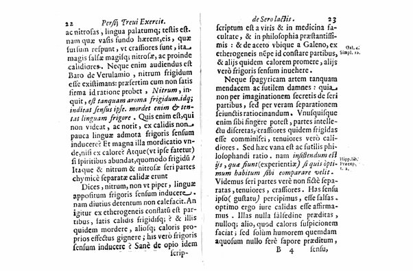 Persii Treui Ad librum de sero lactis Stephani Roderici Castrensis Lusitani declamationes, seu priuatae quaedam ac domesticae exercitationes