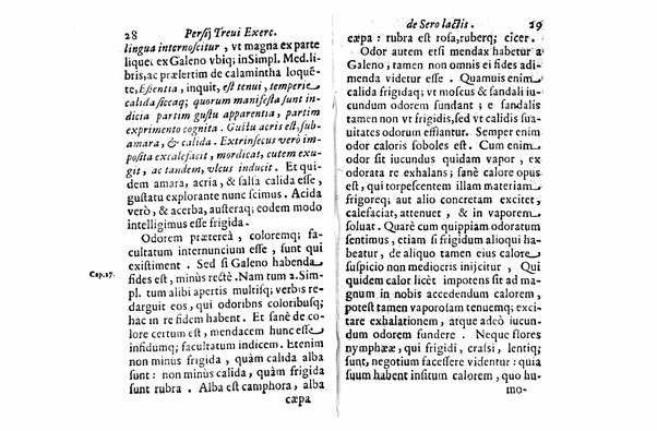 Persii Treui Ad librum de sero lactis Stephani Roderici Castrensis Lusitani declamationes, seu priuatae quaedam ac domesticae exercitationes