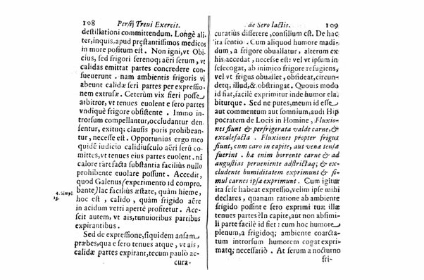 Persii Treui Ad librum de sero lactis Stephani Roderici Castrensis Lusitani declamationes, seu priuatae quaedam ac domesticae exercitationes