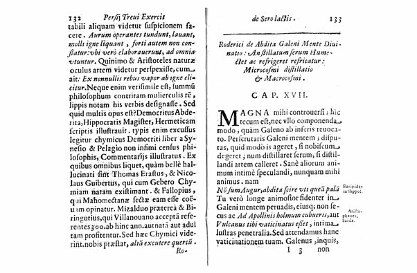 Persii Treui Ad librum de sero lactis Stephani Roderici Castrensis Lusitani declamationes, seu priuatae quaedam ac domesticae exercitationes