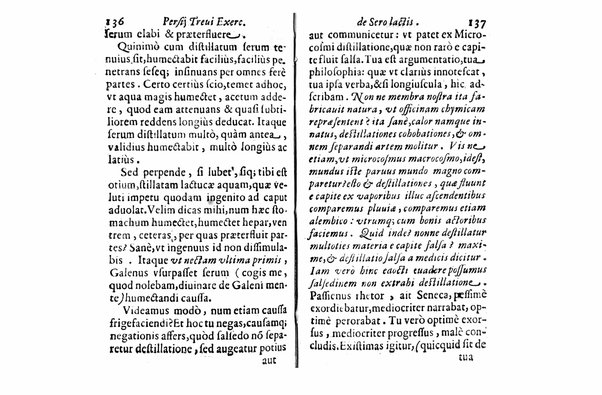 Persii Treui Ad librum de sero lactis Stephani Roderici Castrensis Lusitani declamationes, seu priuatae quaedam ac domesticae exercitationes