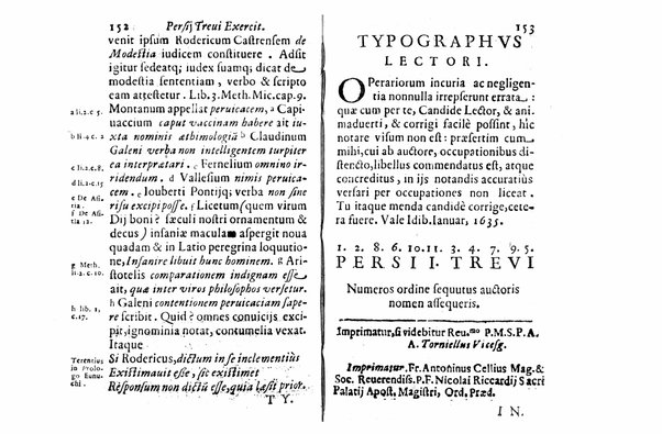 Persii Treui Ad librum de sero lactis Stephani Roderici Castrensis Lusitani declamationes, seu priuatae quaedam ac domesticae exercitationes