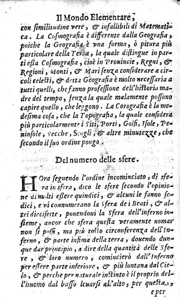 Mondo elementare et celeste di Gioseppe Rosaccio cosmografo, ... Nel quale si tratta de' moti, & ordini delle sfere; della grandezza della terra; dell'Europa, Africa, Asia & America; ... Adornato con le tauole in disegno di geografia, e con altre cose diletteuoli, e curiose