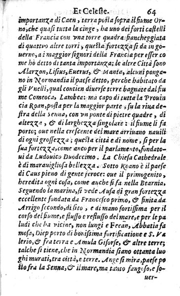 Mondo elementare et celeste di Gioseppe Rosaccio cosmografo, ... Nel quale si tratta de' moti, & ordini delle sfere; della grandezza della terra; dell'Europa, Africa, Asia & America; ... Adornato con le tauole in disegno di geografia, e con altre cose diletteuoli, e curiose