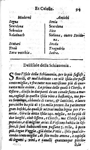 Mondo elementare et celeste di Gioseppe Rosaccio cosmografo, ... Nel quale si tratta de' moti, & ordini delle sfere; della grandezza della terra; dell'Europa, Africa, Asia & America; ... Adornato con le tauole in disegno di geografia, e con altre cose diletteuoli, e curiose