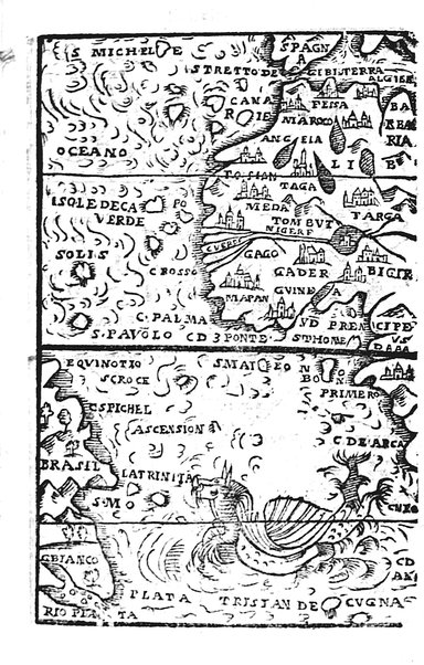 Mondo elementare et celeste di Gioseppe Rosaccio cosmografo, ... Nel quale si tratta de' moti, & ordini delle sfere; della grandezza della terra; dell'Europa, Africa, Asia & America; ... Adornato con le tauole in disegno di geografia, e con altre cose diletteuoli, e curiose