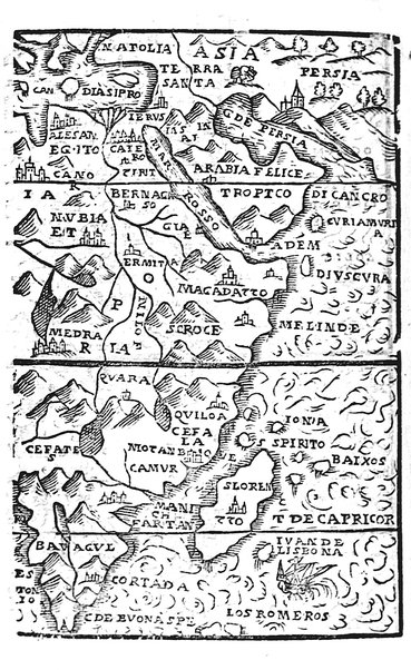 Mondo elementare et celeste di Gioseppe Rosaccio cosmografo, ... Nel quale si tratta de' moti, & ordini delle sfere; della grandezza della terra; dell'Europa, Africa, Asia & America; ... Adornato con le tauole in disegno di geografia, e con altre cose diletteuoli, e curiose