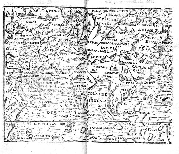 Mondo elementare et celeste di Gioseppe Rosaccio cosmografo, ... Nel quale si tratta de' moti, & ordini delle sfere; della grandezza della terra; dell'Europa, Africa, Asia & America; ... Adornato con le tauole in disegno di geografia, e con altre cose diletteuoli, e curiose