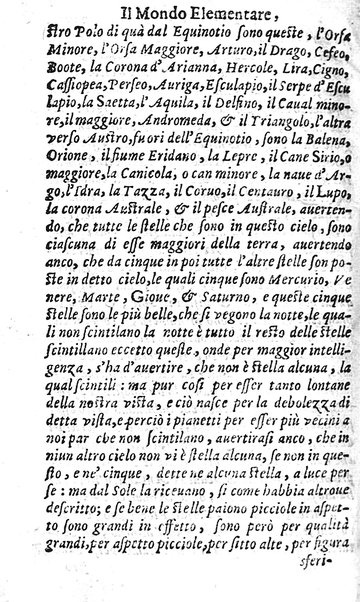 Mondo elementare et celeste di Gioseppe Rosaccio cosmografo, ... Nel quale si tratta de' moti, & ordini delle sfere; della grandezza della terra; dell'Europa, Africa, Asia & America; ... Adornato con le tauole in disegno di geografia, e con altre cose diletteuoli, e curiose