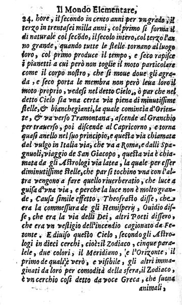 Mondo elementare et celeste di Gioseppe Rosaccio cosmografo, ... Nel quale si tratta de' moti, & ordini delle sfere; della grandezza della terra; dell'Europa, Africa, Asia & America; ... Adornato con le tauole in disegno di geografia, e con altre cose diletteuoli, e curiose