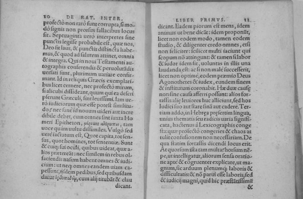 Interpretatio linguarum: seu de ratione conuertendi & explicandi autores tam sacros quam profanos, libri tres. Ad finem Obadias propheta Hebraicus, uersus et explicatus. Philonis Iudaei De Iudice liber graece et latine. Laurentio Humfredo autore