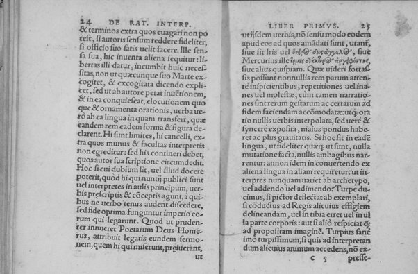 Interpretatio linguarum: seu de ratione conuertendi & explicandi autores tam sacros quam profanos, libri tres. Ad finem Obadias propheta Hebraicus, uersus et explicatus. Philonis Iudaei De Iudice liber graece et latine. Laurentio Humfredo autore