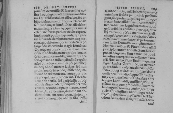 Interpretatio linguarum: seu de ratione conuertendi & explicandi autores tam sacros quam profanos, libri tres. Ad finem Obadias propheta Hebraicus, uersus et explicatus. Philonis Iudaei De Iudice liber graece et latine. Laurentio Humfredo autore