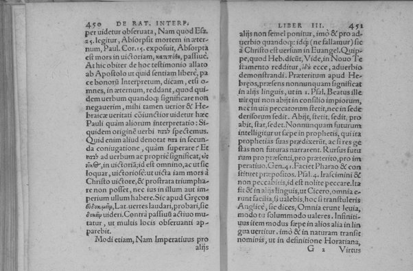 Interpretatio linguarum: seu de ratione conuertendi & explicandi autores tam sacros quam profanos, libri tres. Ad finem Obadias propheta Hebraicus, uersus et explicatus. Philonis Iudaei De Iudice liber graece et latine. Laurentio Humfredo autore