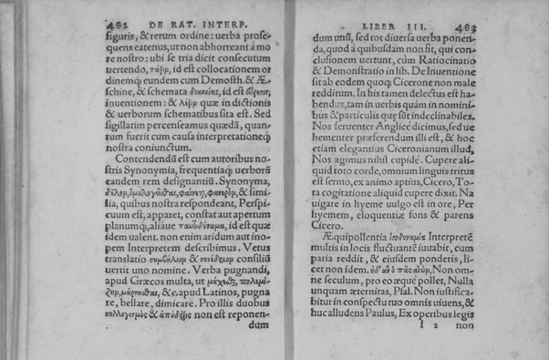 Interpretatio linguarum: seu de ratione conuertendi & explicandi autores tam sacros quam profanos, libri tres. Ad finem Obadias propheta Hebraicus, uersus et explicatus. Philonis Iudaei De Iudice liber graece et latine. Laurentio Humfredo autore