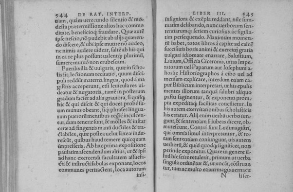 Interpretatio linguarum: seu de ratione conuertendi & explicandi autores tam sacros quam profanos, libri tres. Ad finem Obadias propheta Hebraicus, uersus et explicatus. Philonis Iudaei De Iudice liber graece et latine. Laurentio Humfredo autore