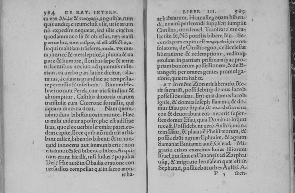 Interpretatio linguarum: seu de ratione conuertendi & explicandi autores tam sacros quam profanos, libri tres. Ad finem Obadias propheta Hebraicus, uersus et explicatus. Philonis Iudaei De Iudice liber graece et latine. Laurentio Humfredo autore