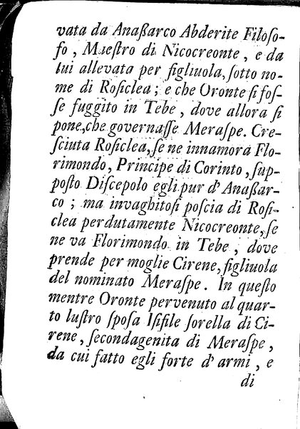 Anacreonte drama per musica rappresentato nella villa di Pratolino