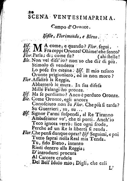 Anacreonte drama per musica rappresentato nella villa di Pratolino