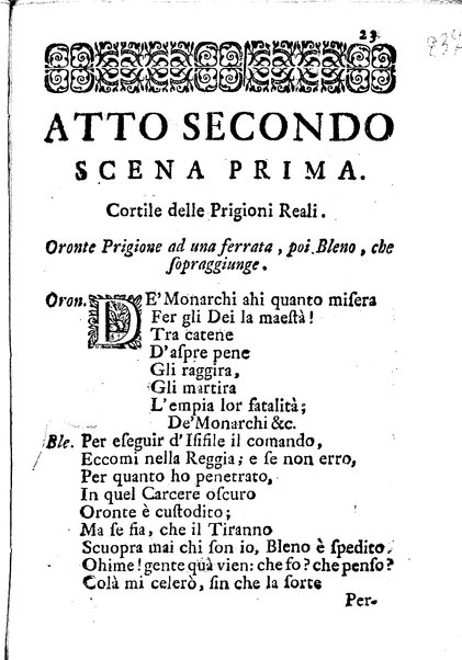 Anacreonte drama per musica rappresentato nella villa di Pratolino