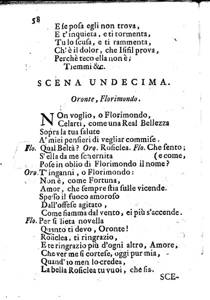 Anacreonte drama per musica rappresentato nella villa di Pratolino