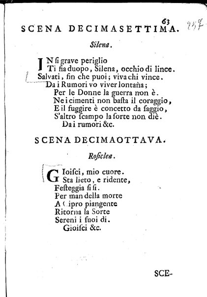 Anacreonte drama per musica rappresentato nella villa di Pratolino