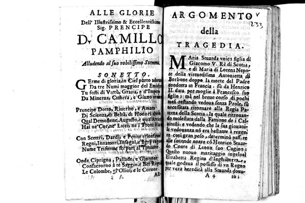 La Maria Stuarda regina di Scotia e d' Inghilterra; tragedia di Oratio Celli accademico Oscuro di Lucca. ... Dedicata all'illustriss. ... Camillo Pamphilio