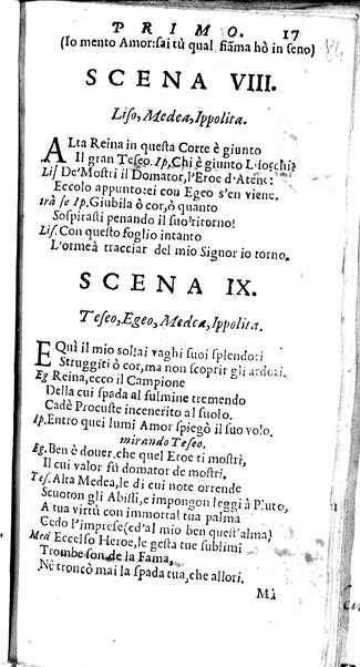 Medea in Atene drama per musica nel teatro Zane à S. Moisè di Aurelio Aureli opera decima ottaua. Consacrato all' illustriss. ... Alessandro Contarini ...