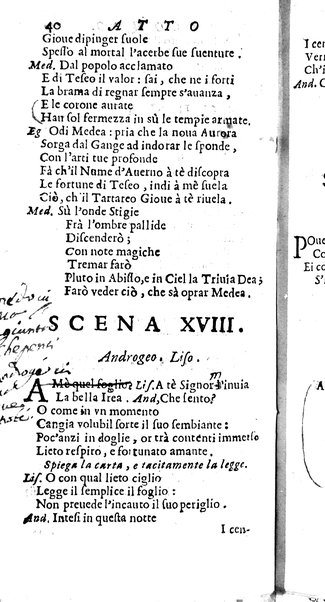 Medea in Atene drama per musica nel teatro Zane à S. Moisè di Aurelio Aureli opera decima ottaua. Consacrato all' illustriss. ... Alessandro Contarini ...