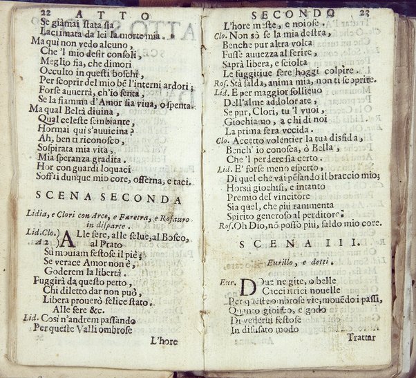 Ama chi t'ama. Dramma per musica fatto recitare da' SS. Consiglieri nel teatro di Siena, l'anno 1682