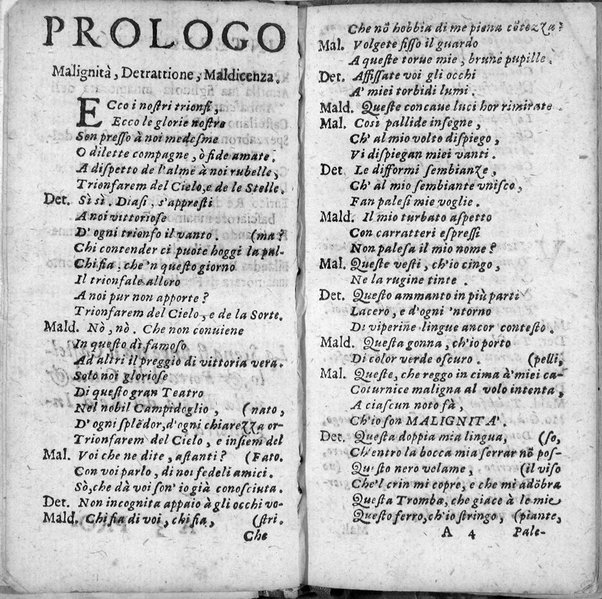 Gli equiuoci intrigati, ouero l'amar nel finto il vero. Comedia del signor Giuseppe De Vito napolitano. All'illustriss. ... don Pietro Aro d'Aragona vicere del regno di Napoli & c