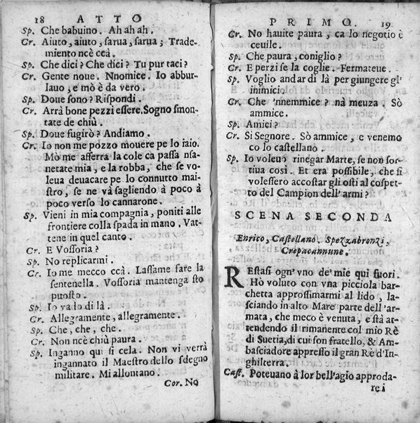 Gli equiuoci intrigati, ouero l'amar nel finto il vero. Comedia del signor Giuseppe De Vito napolitano. All'illustriss. ... don Pietro Aro d'Aragona vicere del regno di Napoli & c