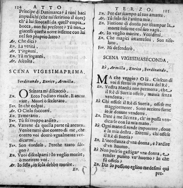 Gli equiuoci intrigati, ouero l'amar nel finto il vero. Comedia del signor Giuseppe De Vito napolitano. All'illustriss. ... don Pietro Aro d'Aragona vicere del regno di Napoli & c