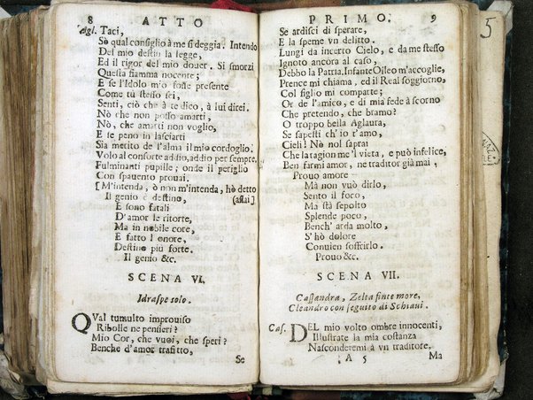 L'Aiace dramma per musica da rappresentarsi nel regio teatro di Milano l'anno 1694 /[A.d'A.]. Dedicato all'ill.ma, ... Isabela Maria della Zerda, et Aragona ...